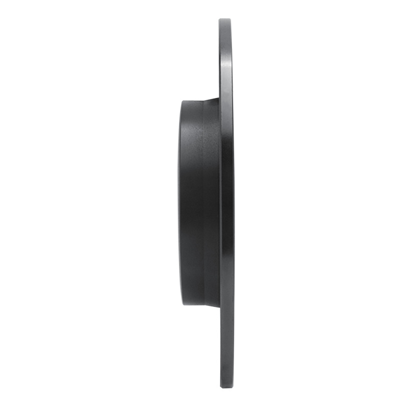 Mercedes-Benz SLC300 Brake Rotor (1) - Rear Left - R1 Concepts - Drilled & Slotted - Black - `12-`20